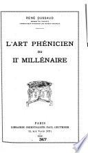 L'art phénicien du IIe millénaire