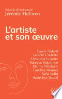 L'artiste et son oeuvre