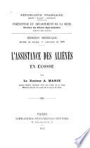 L'assistance des aliénés en Écosse