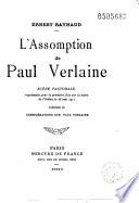 L'Assomption de Paul Verlaine