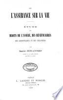 L'assurance sur la vie