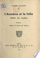 L'aumône et la folie édifient des coubbas
