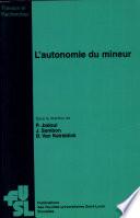 L'autonomie du mineur
