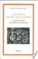 L'autorité contre les lumières