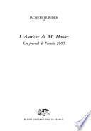 L'Autriche de M. Haider