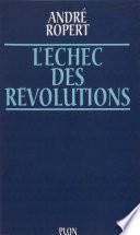 L'Échec des révolutions