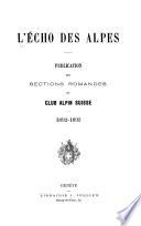 L'Echo des alpes