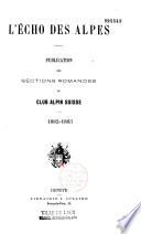 L'Echo des Alpes