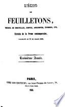 L'Écho des feuilletons