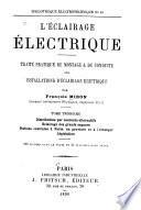 L'éclairage électrique