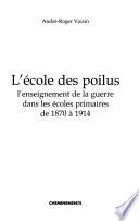 L'école des poilus