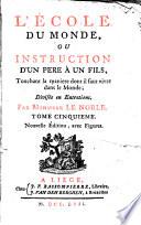 L'école du monde, ou Instruction d'un père à un fils