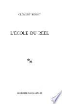 L'école du réel