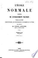 L'école normale