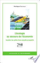 L'écologie au secours de l'économie