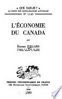 L'économie du Canada