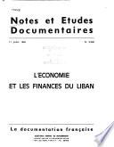 L'économie et les finances du Liban