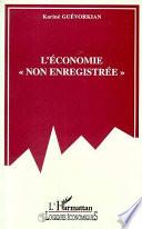 L'économie non enregistrée