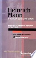 L' Écrivain dans son temps