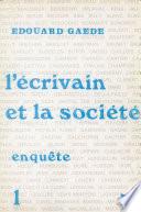 L'écrivain et la société (1)
