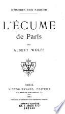 L'écume de Paris