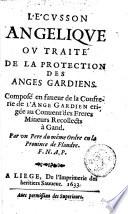L'écusson angelique ou Traité de la protection des anges gardien
