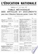 L'éducation