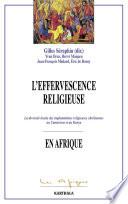 L'effervescence religieuse en Afrique