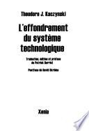 L'effondrement du système technologique
