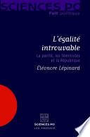 L'égalité introuvable