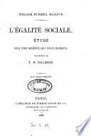 L'égalité sociale