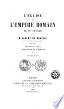 L'Église dans l'Empire Romain au IVe siècle, 5
