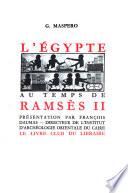 L'Égypte au temps de Ramsès II.