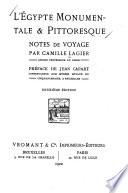 L'Egypte monumentale & pittoresque