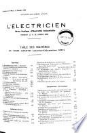 L'electricien