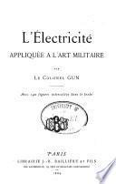 L'Électricité appliquée à l'art militaire