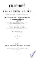 L'électricité et les chemins de fer