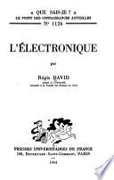L'électronique