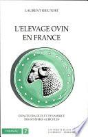 L'élevage ovin en France