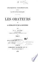 L'éloquence parlementaire pendant la Révolution française