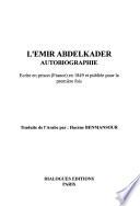 L'émir Abdelkader