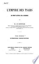 L'empire des tsars au point de la science
