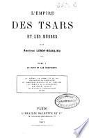 L'empire des tsars et les russes