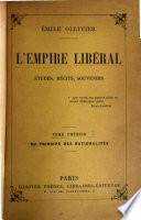 L'empire libéral: Du principe des nationalités. 1895