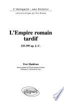 L'empire romain tardif