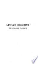 L'enfance irrégulière