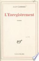L'enregistrement