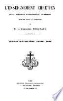 L'Enseignement chrétien