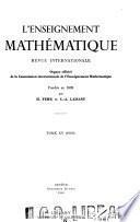 L'Enseignement mathématique