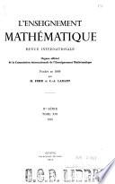 L'Enseignement mathématique